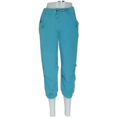 Driekwart broek (Blauw) van MLY Katoen