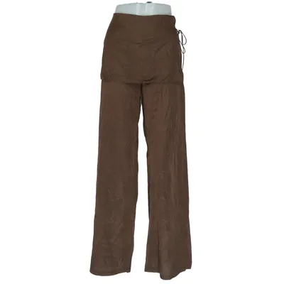 Palazzobyxor (Brun) från Maebe Polyester, Viskos