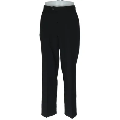 Pantalon de costume (Noir) de Reda Viscose, Laine