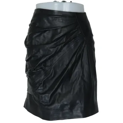 Läderkjol (Svart) från Gossia Skinn, Polyester