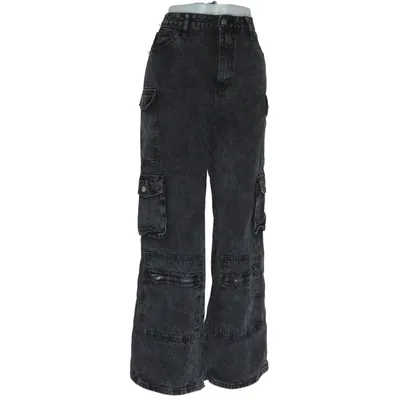 Cargobyxor (Grå) från Fashion Nova Bomull, Polyester