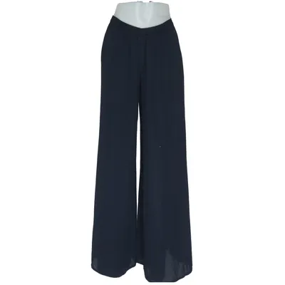 Palazzo broek (Blauw) van Zara Basic Polyester