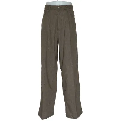 Jakkesætsbukser (Brun) fra Weekday Bomuld, Polyester