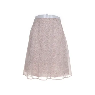 Skirt (Beige, Pink) from Zero Polyester, Viscose