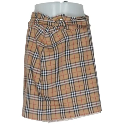 Kjol (Beige, Flerfärgad) från Chiara Forthi Bomull, Elastan, Polyester