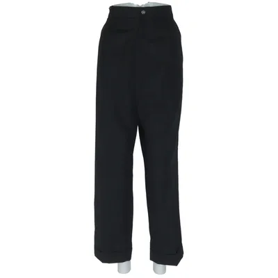 Jakkesætsbukser (Sort) fra Vanilia-Elements Polyester, Uld