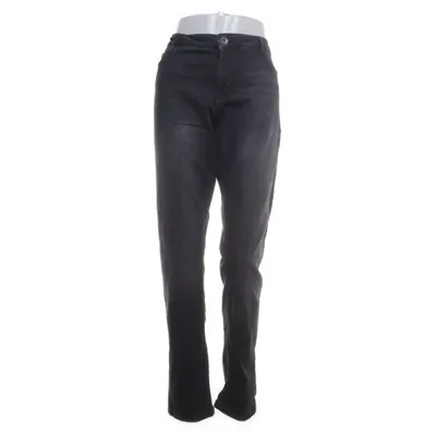 Jeans (Svart) från Zizzi Bomull, Elastan