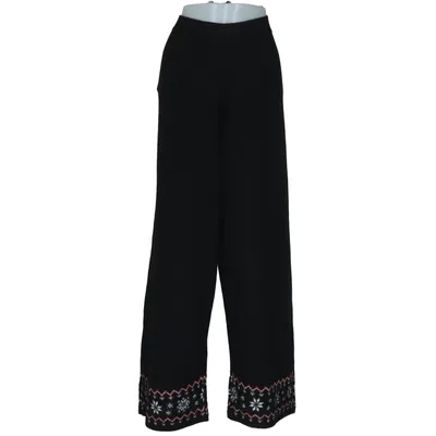 Pantalon (Noir, Multicolore) de Ulla Popken Acrylique, Élasthane, Polyamide, Polyester, Viscose, Laine