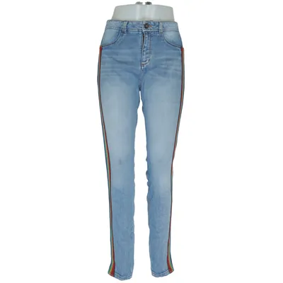 Spijkerbroek (Blauw, Meerkleurig) van Studio F Katoen, Elastaan, Polyester, Viscose