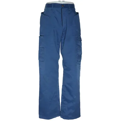 Pantalon cargo (Bleu) de Snickers Workwear Coton, Polyamide