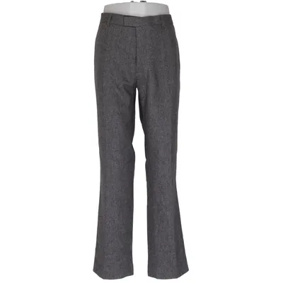 Kostymbyxor (Grå) från Dobell Polyester, Ull