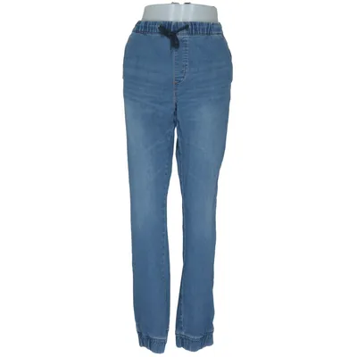 Spijkerbroek (Blauw) van Livergy Katoen, Elastaan, Polyester