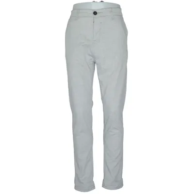 Chinos (Gray) from Sky Rebel Cotton, Elastane, Polyester