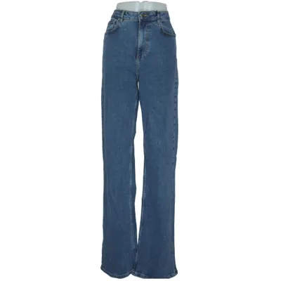 Jeans (Blå) från Never Denim Elastan, Återvunnen bomull