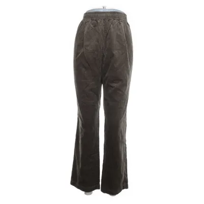 Pantalon en velours (Vert) de Uniqlo Coton, Polyester