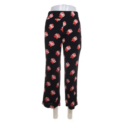 Broek (Zwart, Meerkleurig) van Ganni Viscose