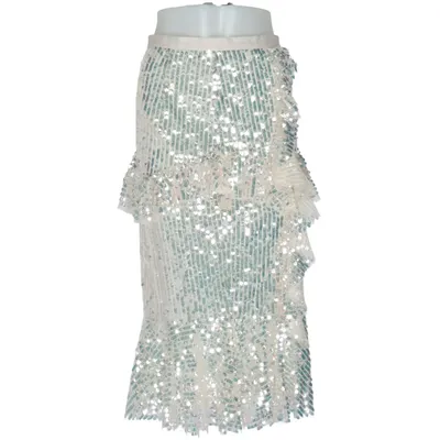 Nederdel (SCARLETT SEQUIN MIDAXI SKIRT) fra Needle & Thread Elastan, Polyester
