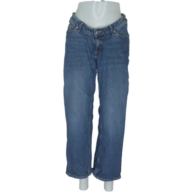Vente jeans (Blå) fra H&M Mama Bomuld, Elastan