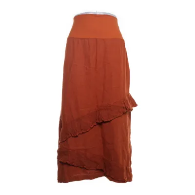 Långkjol (Orange) från Uno Danmark Bomull, Linne