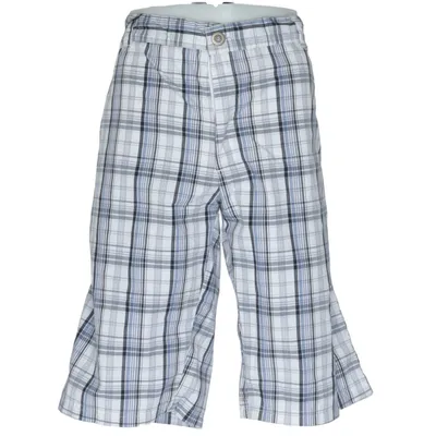 Korte broek (Blauw, Wit, Zwart) van Livergy Katoen, Polyester