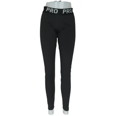 Sportleggings (Zwart) van Pro Elastaan, Polyester