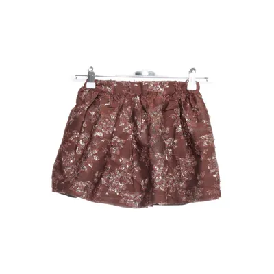 Skirt (Brown, Gold) from MarMar Copenhagen Elastane, Metallic fiber, Polyester
