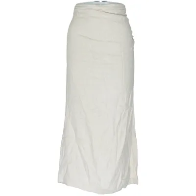 Maxi skirt (Beige) from Second Female Linen, Viscose