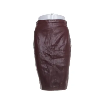 Kokerrok (Rood) van Mango Casual Polyester, Polyurethaan