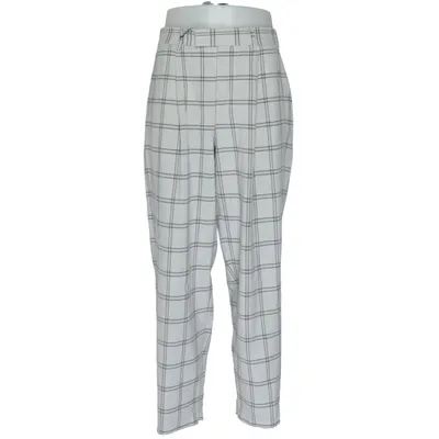 Suit pants (Gray, Multicolored) from ASOS Design Cotton, Elastane, Polyester, Viscose