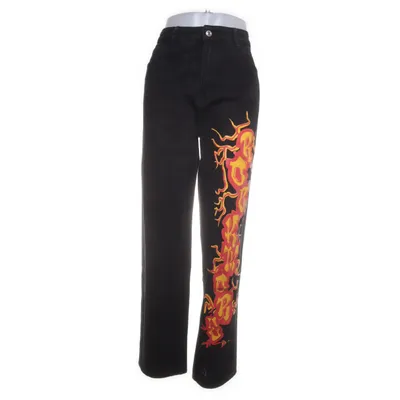 Jeans (Sort) fra Shein Bomuld, Polyester