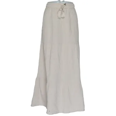 Jupe longue (Beige) de Page One Coton