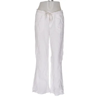 Pants (White) from Roxy Linen, Viscose