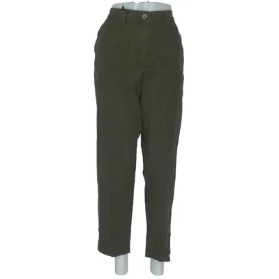 Chinos (Groen) van Essentials by Tchibo Katoen, Elastaan