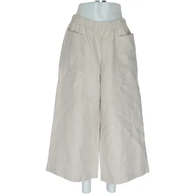 Pantalon patte d'éléphant (Beige) de Bypias Lin