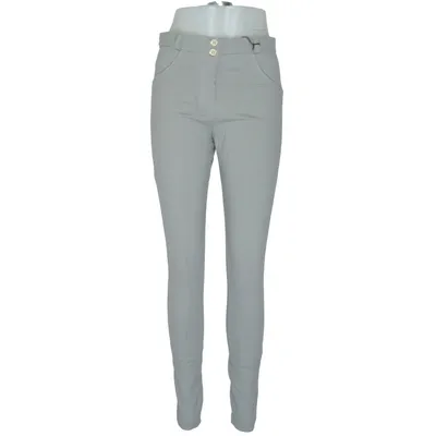 Pants (Gray) from Freddy Cotton, Elastane