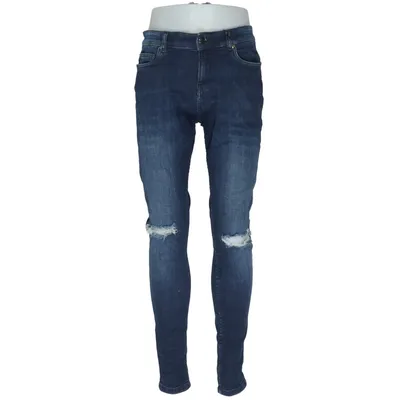 Spijkerbroek (Stretch Block 6821) van Father & Sons Katoen, Elastaan, Polyester