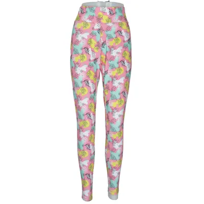 Træningsleggings (Pink, Gul, Grøn, Hvid) fra Mistral Elastan, Polyester