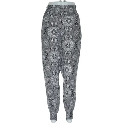 Sarouel (Noir, Blanc) de Urban Classics Viscose