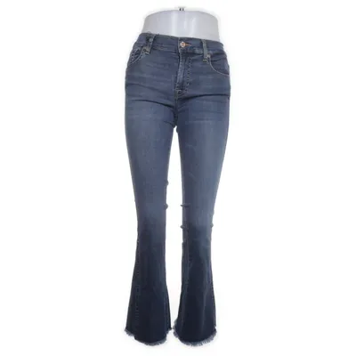 Spijkerbroek (Blauw) van 7 for All Mankind Katoen, Lyocell, Polyester