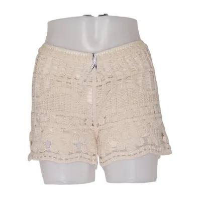 Shorts (Beige) from Knitwear Cotton, Polyester