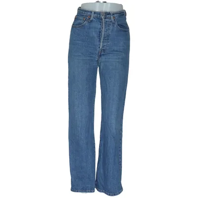 Jeans (Ribcage Straight) fra Levi's Premium Bomuld, Elastan