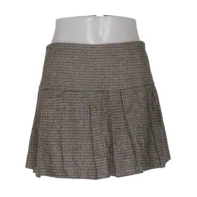 Rok (Beige, Zwart) van Mango Acryl, Katoen, Polyamide, Polyester, Viscose, Wol