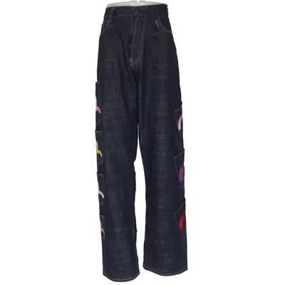 Jeans (Blue, Multicolored) from Evisu Cotton