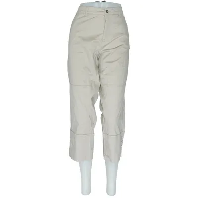 Three-quarter pants (Beige) from Carla F Cotton, Elastane