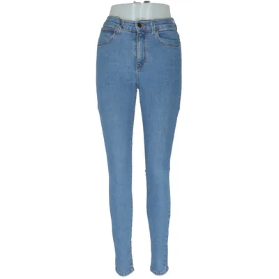 Spijkerbroek (Blauw) van Wrangler Katoen, Elastaan, Polyester