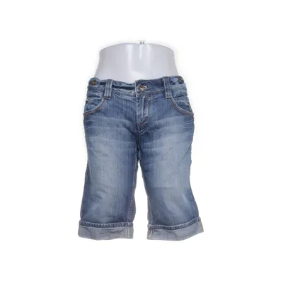 Denim shorts (Blauw) van QS by S.Oliver Katoen