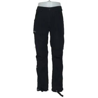 Pants (Black) from Lundhags Elastane, Organic cotton, Polyamide, Polyester