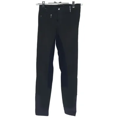 Breeches (Blue, Black) from Back2Back Elastane, Polyester, Viscose