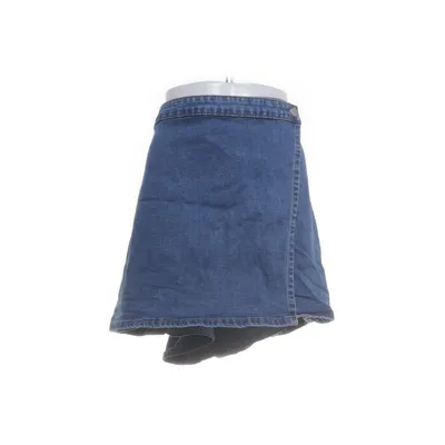 Jeanskjol (Blå) från Boohoo Blue Bomull, Elastan, Polyester
