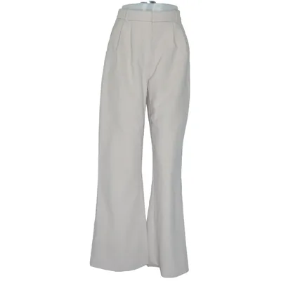 Pantalon patte d'éléphant (Curve Love) de Abercrombie & Fitch Élasthane, Polyester, Viscose